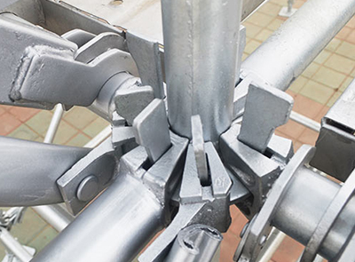 脚手架大横杆的安全施工搭建